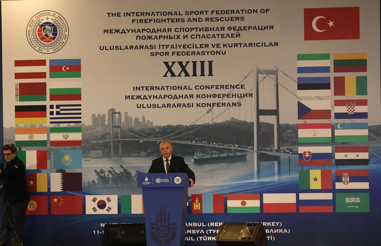 В Стамбуле прошла XXIII Международная конференция Международной спортивной федерации пожарных и спасателей
